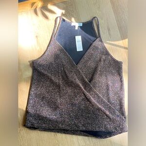 NWT eri + ali - Encore Shine Top - Anthropologie Size M